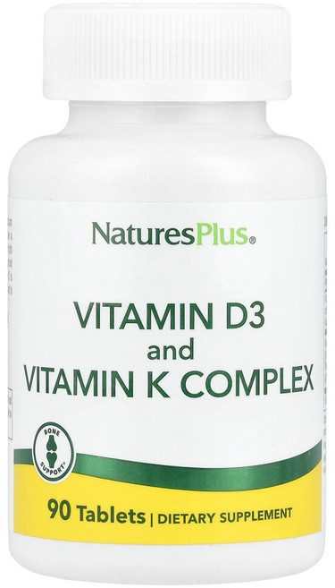 네이쳐스플러스 비타민D3 & K2 90정, 1개
