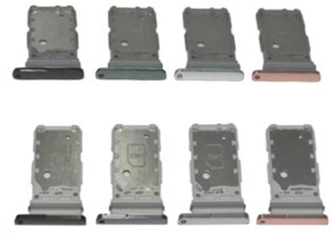 갤럭시S21 S21플러스 S21울트라 유심트레이 유심슬롯, 갤럭시S21울트라, 팬텀블랙, 1개