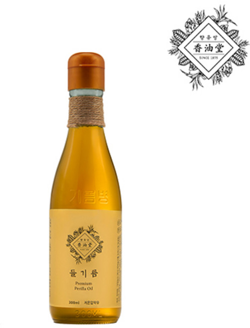 향유당 고급 국내산 들기름 300ml (국내산 통들깨100%), 일반포장, 1개