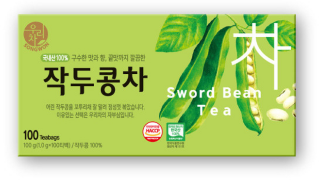 송원 우리차 작두콩차 100T, 2g, 100개입, 1개