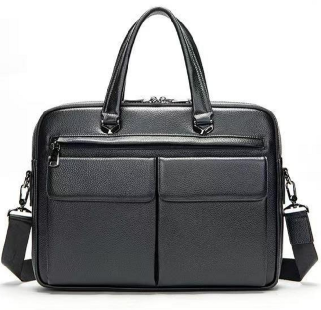 Mimi Market 천연소가죽 직장인 노트북가방 15.6인치 남자 서류가방