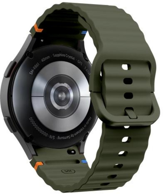 삼성 갤럭시 시계 7 FE 6 4 클래식 5 프로 44mm 40mm 43mm 47mm 45mm 팔찌 갤럭시 워치6 7 스트랩에 대한, 85)Green, 1개