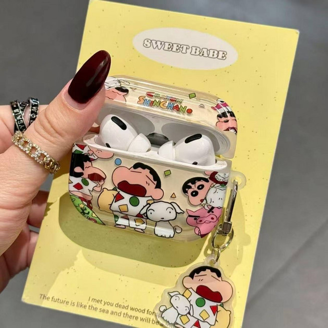 짱구 갤럭시버즈3 케이스, 1개, 사진색, BUDS 3/BUDS 3PRO(공용)