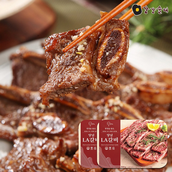 [강강술래] 양념LA갈비 500g x 2개