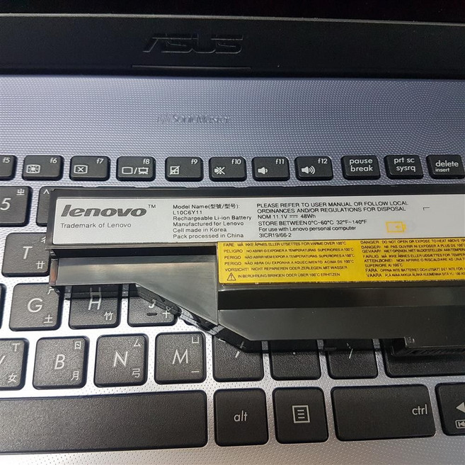 Lenovo 筆記型電腦電池 L10C6Y11, 1個, B465 電池