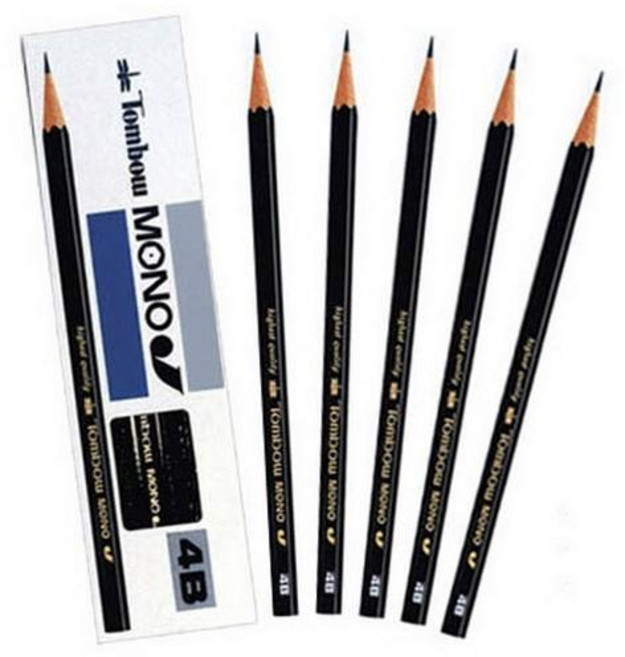 [톰보] 모노J 연필 굵기선택/12입/타, [5010586]4B