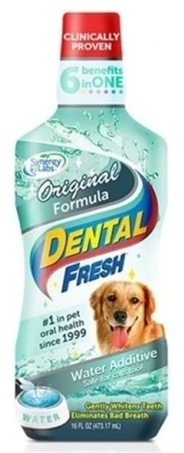 시너지랩 덴탈후레쉬 애견 구강청결제, 503ml, 1개, 503ml - 쿠팡