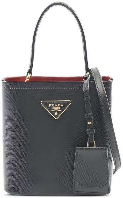 프라다 중고 2000's 로고 장식 버킷 백