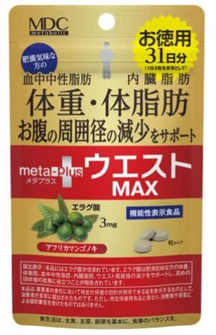 메타플러스 웨스트MAX(맥스) 덕용 31일분 93립 체중・체지방, 1개 - 쿠팡