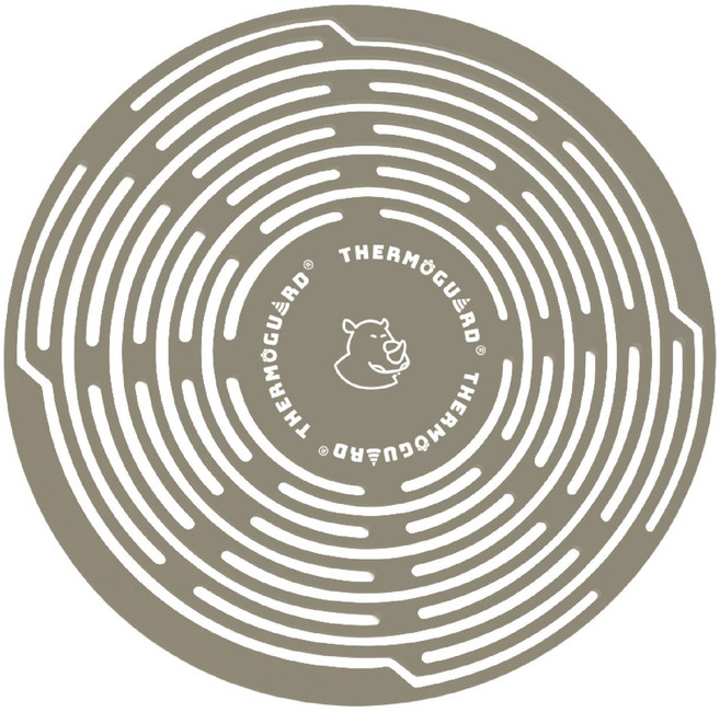 THERMOGUARD 樂唯 矽膠飲料提袋 適用各式杯瓶, 拾光灰, 1個