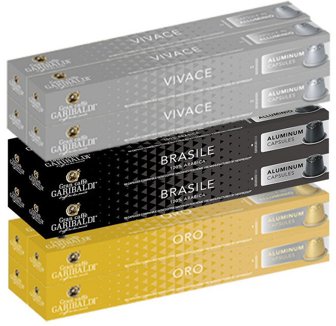 카피탈리 캡슐커피 버라이어티 120개입-5종, 120개입, 1세트, 5.5g