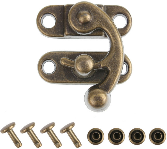 BIBON 비본 코끼리 잠금장식 여밈장식 가죽여밈 부속 부재료 부자재, 엔틱, 1개