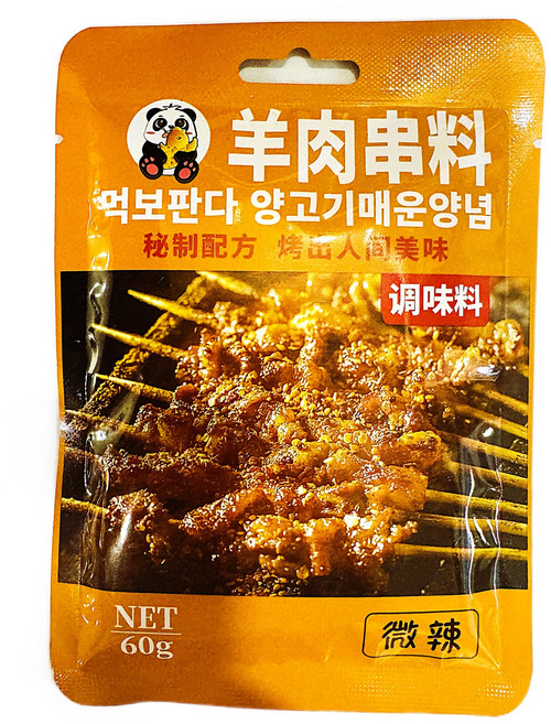 가리봉상회 양꼬치양념60g (약간매운맛), 3개, 60g
