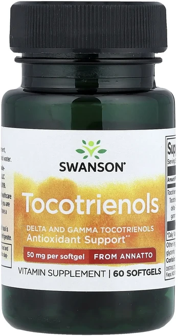 Swanson 아나토 추출 토코트리에놀 50mg 소프트젤 60정, Swanson아나토추출토코트리에놀50mg소프트젤60정, 1개 - 쿠팡