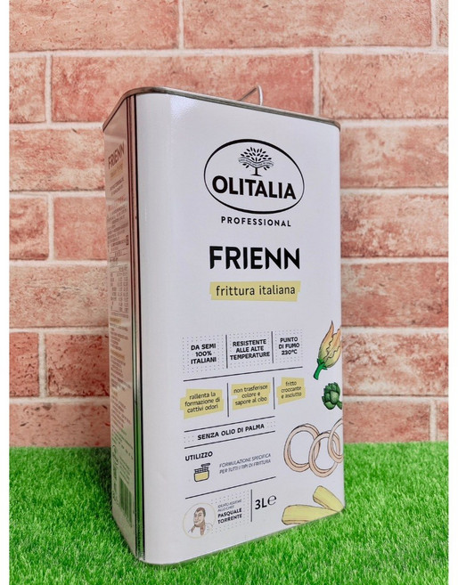 Olitalia 奧利塔 高溫專用葵花油 3L 義大利, 1個