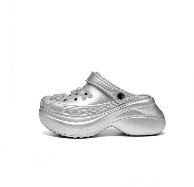 厚底洞洞鞋 女士 穆勒鞋 拖鞋