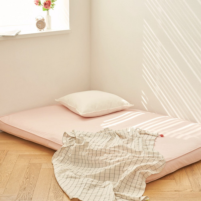 [유즈] 플레인 대방석 토퍼 스탠다드 3컬러 택1, 샌드베이지