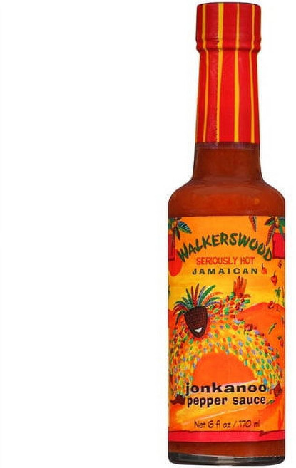 Walkerswood 워커스우드 시리스리 핫 자메이카 존카누 페퍼 소스 6 fl oz, 1개, 1L