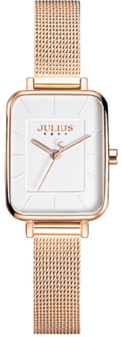 JULIUS 聚利時 赫斯提亞 米蘭方形腕錶 JA-1336