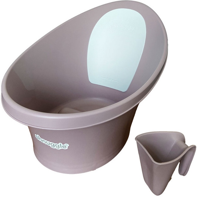 슈너글 NEW 컬러 신생아 아기 욕조 블라썸 샴푸컵 세트, 블라썸 세트