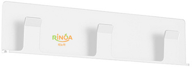 리노아 무타공 벽걸이 컵걸이 컵거치대 컵홀더 물빠짐 주방정리 인테리어, 1개, 화이트a