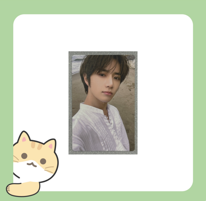 [포켓더스타]투바투 템테이션 페어웰버전 포카 TXT Farewell 앨포 포토카드, 범규