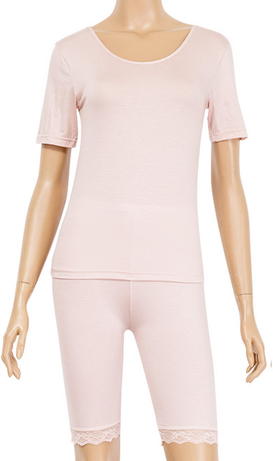 필굿웨어 여성 모달 3부 베이직 내의 상하의세트 4306S