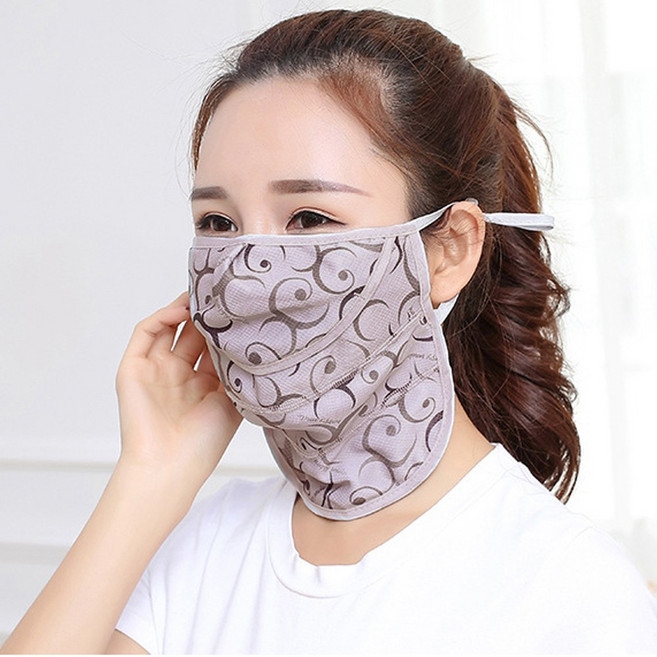 자외선차단 3단 여름마스크 kc인증 알레르기검사, 웨이브그레이