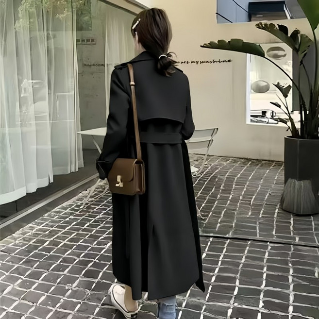 여성 봄 가을 롱자켓 정장 자켓 데일리룩 트렌치 코트 점퍼 오피스룩