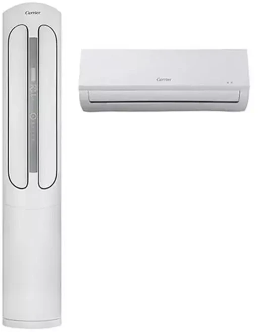 캐리어 스탠드 가정용 인버터 2IN1 18평+6평 에어컨 DASB-0181XAWMDGH 기본설치비별도 수도권, 일반배관형