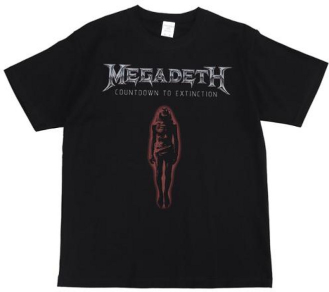 남성용 빈티지 Y2K 티셔츠 스트리트웨어 MEGADETH 락 밴드 프린트 100% 코튼 반팔 남성 힙합 밴드 팬 의류 상의 여름