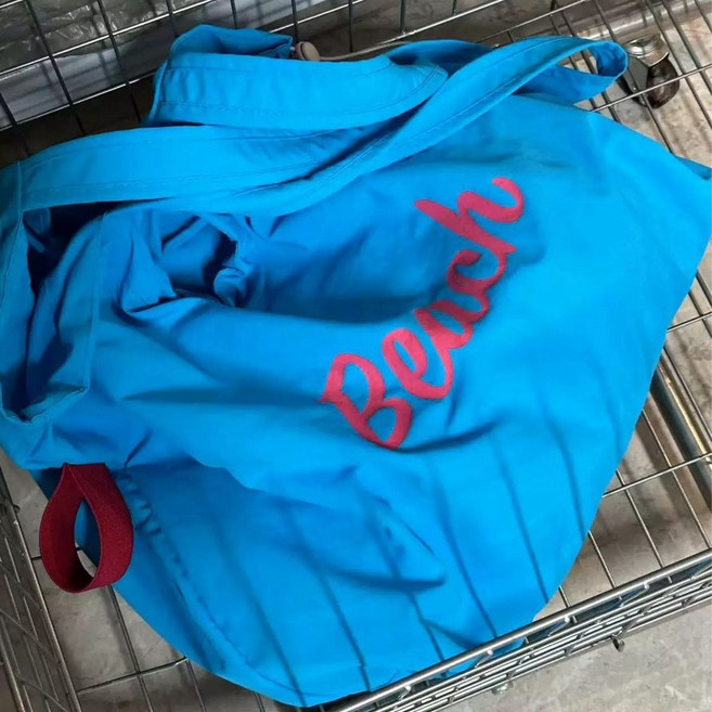 와이엔이 경량 비치 에코백 여행 방수 토트백 빅사이즈