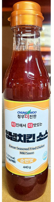 양념치킨소스 순한맛 440G X24 찍먹소스, 24개