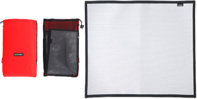 캠핑 방염매트 방염포 난로 화로대 방열 시트 실리콘 코팅 버너 받침대, 그레이 M, 1개