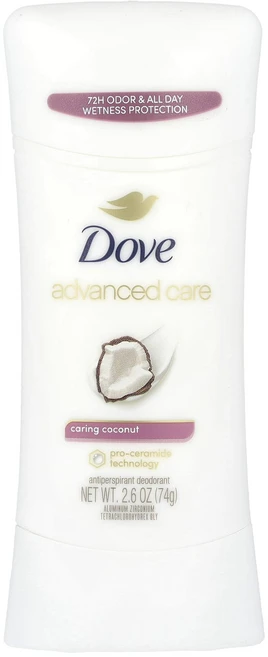 특별한효과 Dove 어드밴스드 케어 땀 억제 데오드란트 코코넛 진정 성분 2.6oz(74g) 곧일시품절됩니다, Dove어드밴스드케어땀억제데오드란트코코넛진정성분26oz - 쿠팡