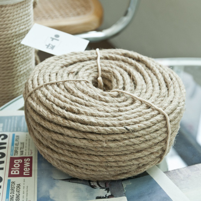 고양이 삼줄 8mm 스크래쳐 리필 50M, 1개