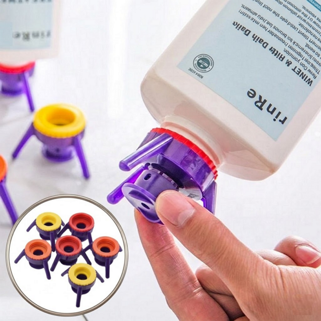 거꾸로 뚜껑 캡 알뜰캡 6P 다용도 뚜껑 대량