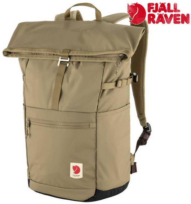 Fjallraven 小狐狸 High Coast Foldsack 24L 後背包/休閒背包/日用包 23222, 221 粘土