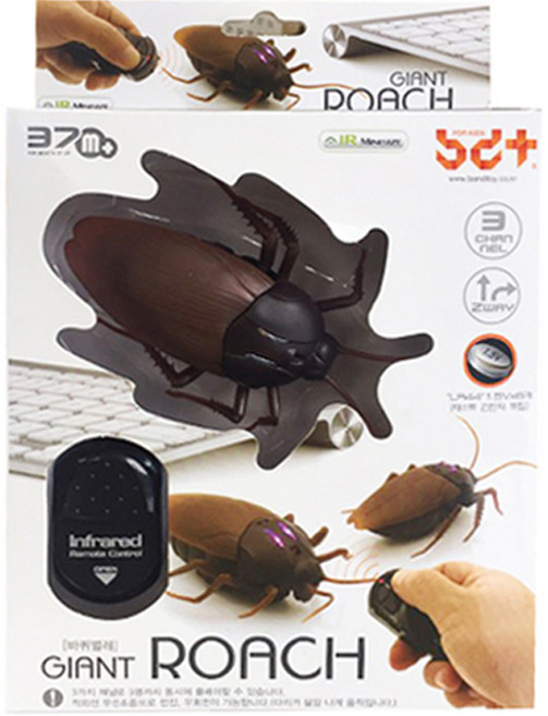 무[반디] 로취 바퀴벌레 RC 무선조종 곤충, 단품, 1개