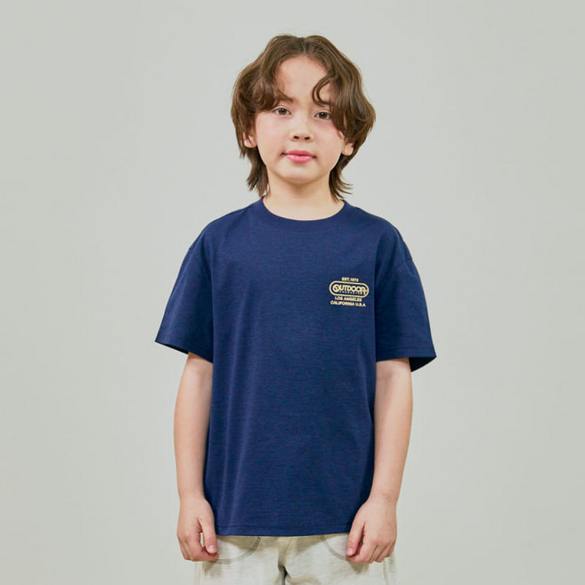 아웃도어프로덕츠 아동용 쿨터치 백그래픽 반팔티셔츠 OD252ISS13