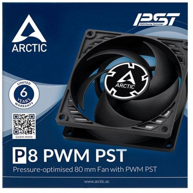ARCTIC ARCTIC P8 PWM PST 서린 (1PACK), 1개