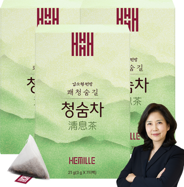 목에 좋은 김소형 도라지차 청숨차, 7개입, 3개, 3g