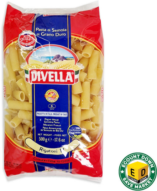 디벨라 리가토니, 500g, 6개