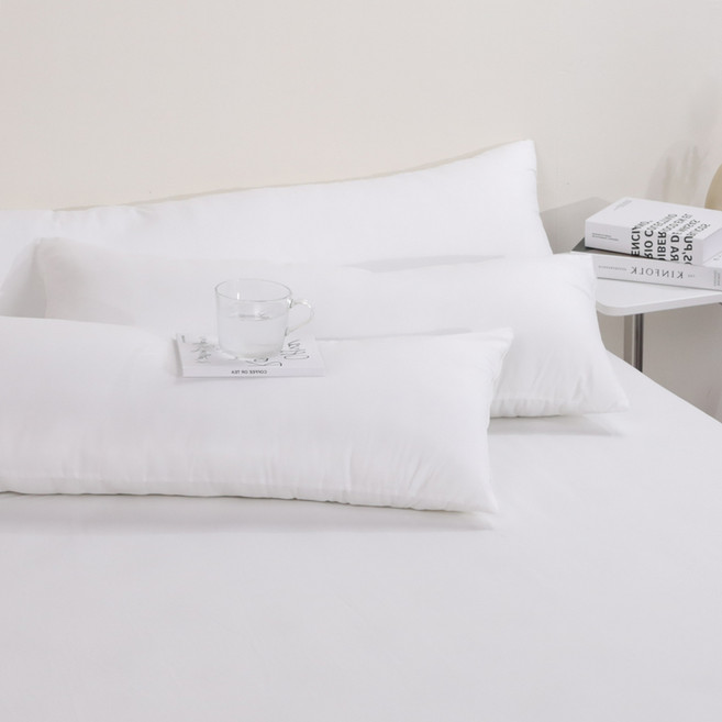 폭신폭신 항균 진드기 방지 바디필로우 솜, 화이트