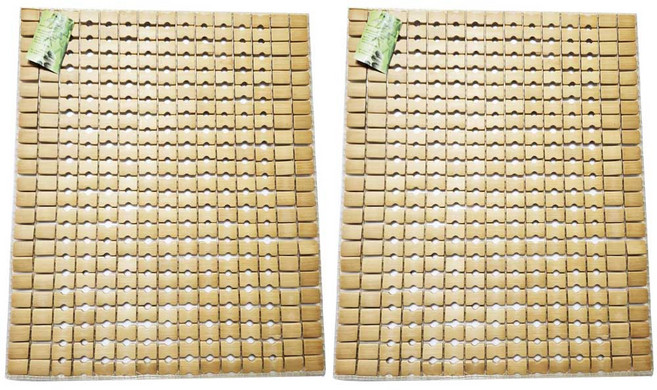 홀렌 땅콩 마작 대나무방석 방석 1+1