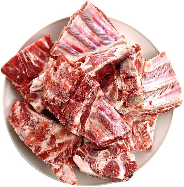 (배터짐) 수입산 돼지목뼈 4kg 뼈해장국 감자탕 (일요일&당일발송), 1개