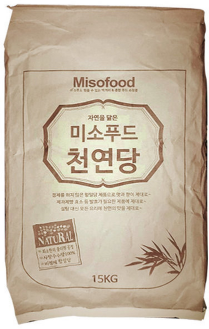 비정제 원당(천연당) 지대포장 /과일청/설탕, 1개, 15kg