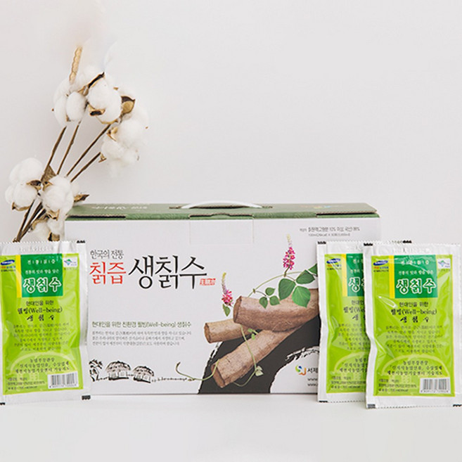 제천 구학산 전통 생칡즙 100% 국내산 생암칡즙 원액 자연산, 30개, 100ml