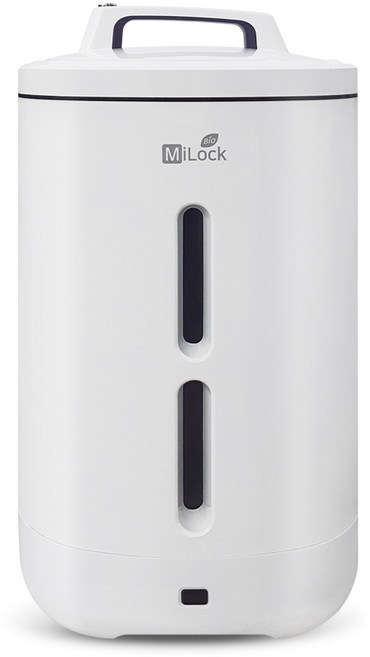 미락 바이오 진공쌀통 15kg 쌀보관통 쌀보관함, 1개, 화이트