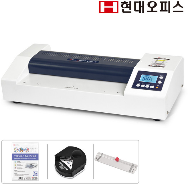 현대오피스 페이퍼프랜드 A3 코팅기 4롤러 온도조절 온도자동세팅 NEW PL-540PRO